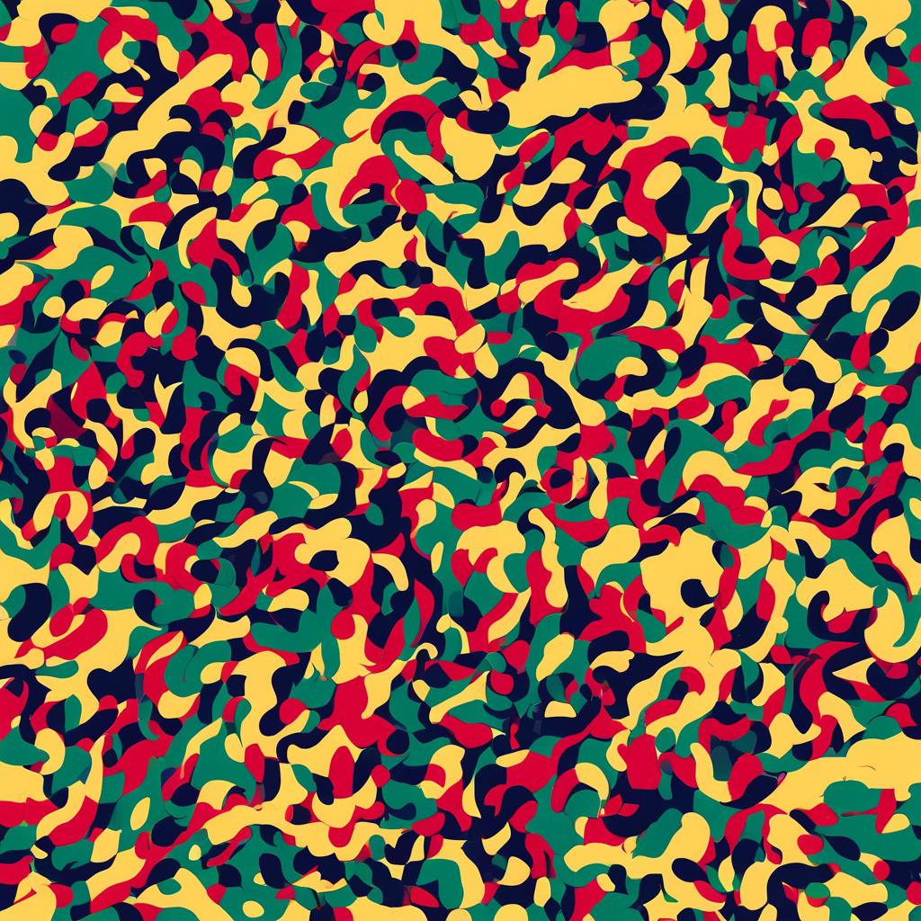 Meisterhaftes Zusammenspiel von Farben und Formen