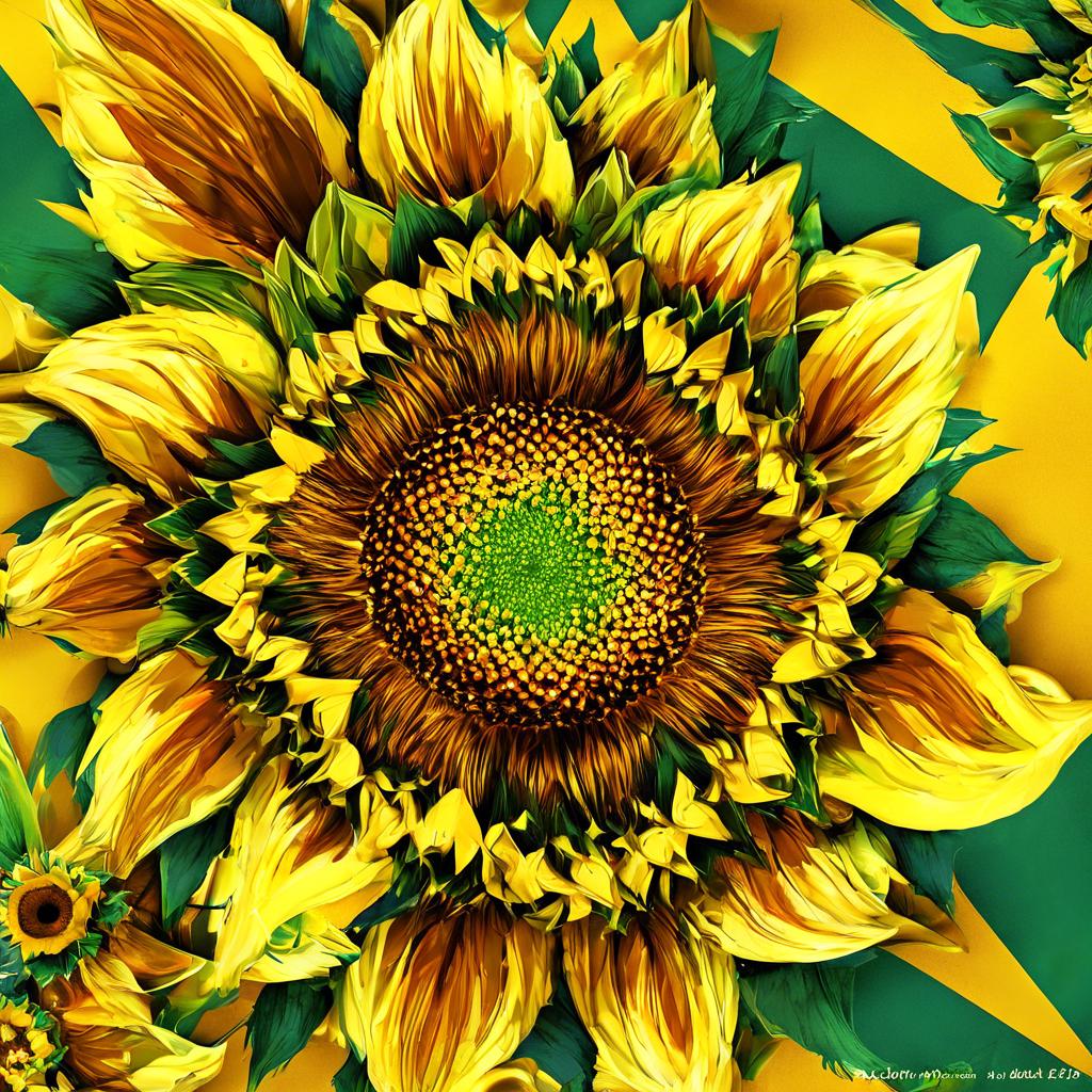 Ein tiefer Blick in die Symbolik von Alla Horskas Sonnenblumen