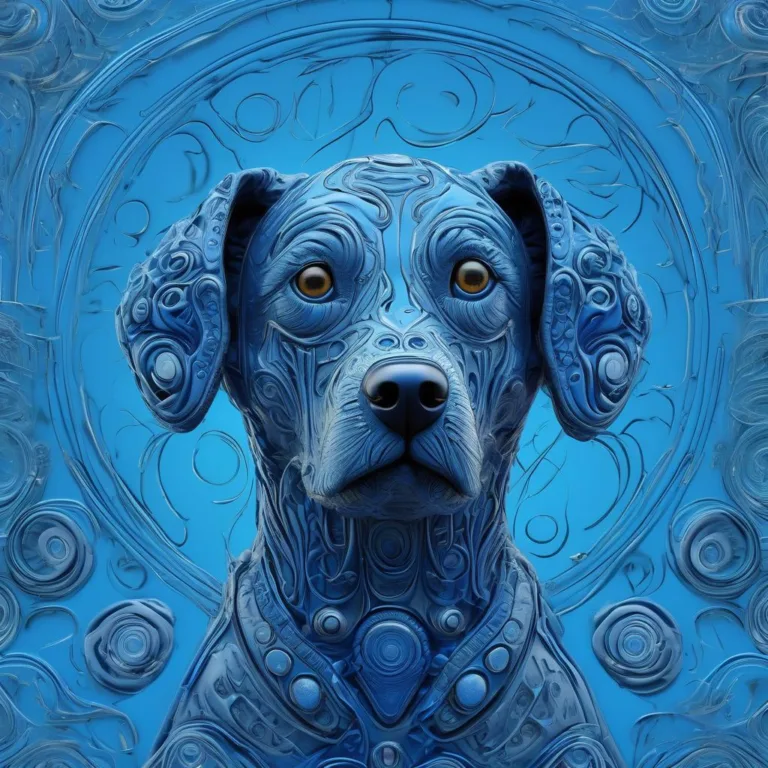 Blue Dog II – Omer Uluc