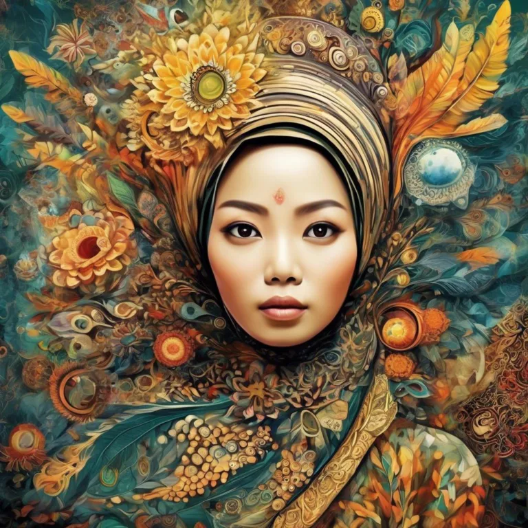 Bidadari Mandi – Basuki Abdullah