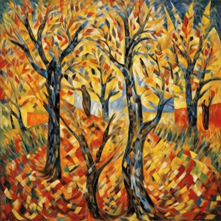 Fröhlicher Herbst – Mikhail Larionov